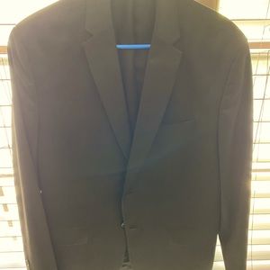 Calvin Klein black suit, estimate size 42